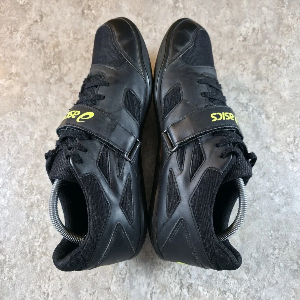 ASICS Hyper Throw 3 Throwing Shoes Men's 12 Black Green Shot Put Javelin Discus